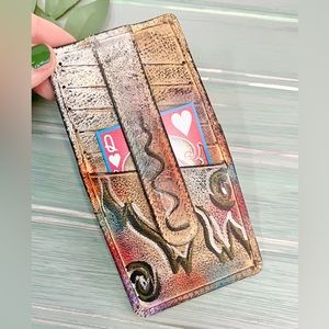 Brit Rosen Artist Made Leather Wallet